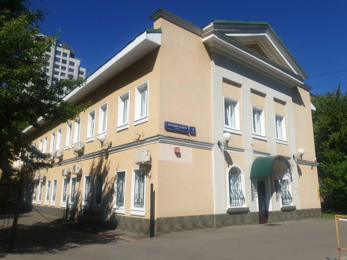 фасад дома, здание по адресу г Москва, ул Литвина-Седого, д 4 стр 1